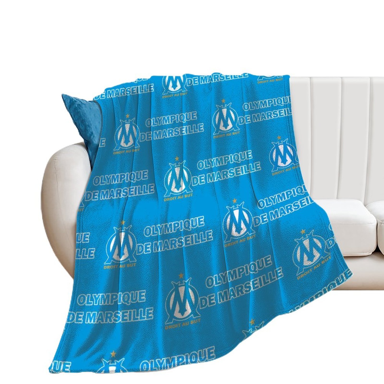 Olympique De Marseille Decken, Superweiche Decken, Verschiedene Größen Von Decken Olympique De Marseille Decken, Superweiche Decken, Verschiedene Größen Von Decken