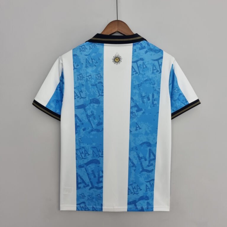 Argentinien Gedenkausgabe Home Trikot 2022 - Weiß Blau