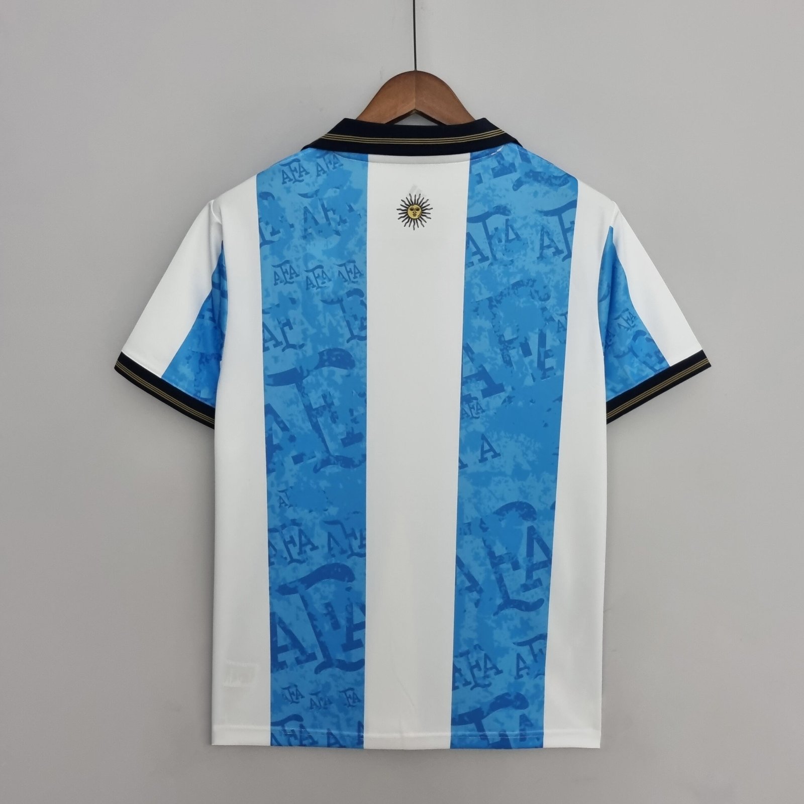 Argentinien Gedenkausgabe Home Trikot 2022 - Weiß Blau Argentinien Gedenkausgabe Home Trikot 2022 - Weiß Blau