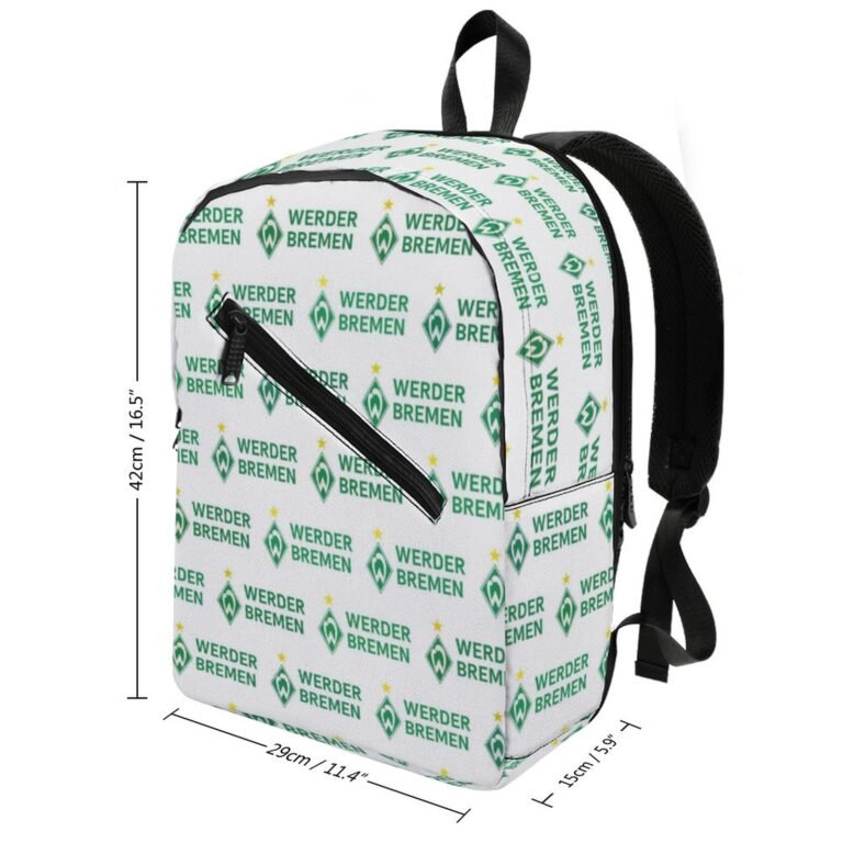 Werder Bremen Unisex Backpack Rucksack Outdoor Wanderrucksack