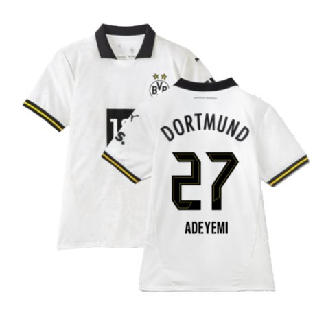Borussia Dortmund Karim Adeyemi 27 Third UCL Trikot 2024-2025