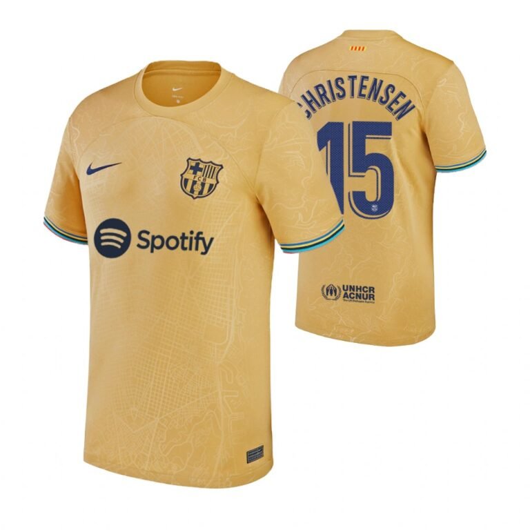 FC Barcelona Andreas Christensen 15 Away Trikot 2022-2023