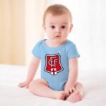 SC Freiburg Baby Bodysuit Strampler Schlafanzug Mit Kurzen Ärmeln