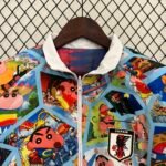 Japan Beidseitig Verwendbar Anthem Jacke 2023-2024 - Dragon Ball & Crayon Shin-chan