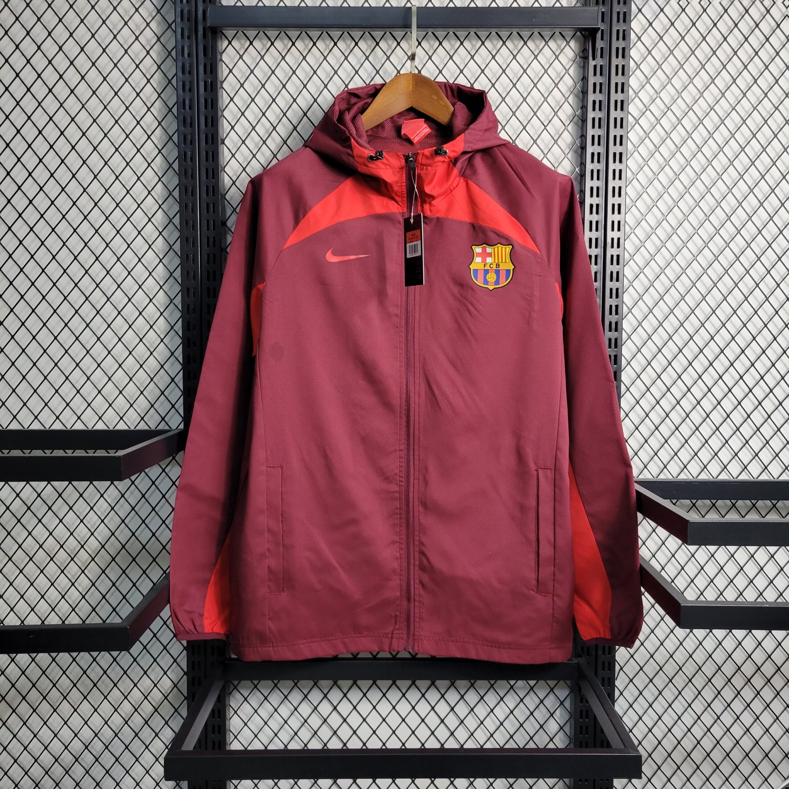 FC Barcelona Winterjacke 2023-2024 - Wein