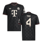 FC Bayern München Jonathan Tah 4 Third Trikot 2025-2026