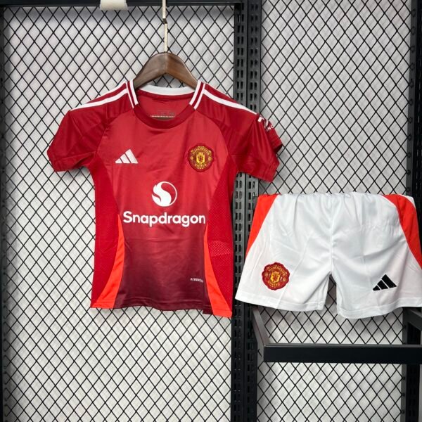 Manchester United Cristiano Ronaldo 7 Heimtrikot Kinder Mini Kit 2024-2025