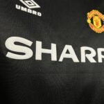 Manchester United Retro Third Trikot 1998-1999 - Schwarz