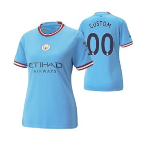 Frauen Manchester City Home Trikot 2022-2023 ( Aufdruck Dein Name )
