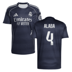 Real Madrid David Alaba 4 Away Trikot 2025-2026