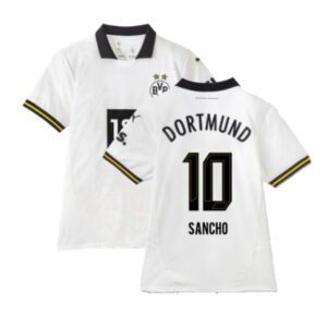 Borussia Dortmund Jadon Sancho 10 Third UCL Trikot 2024-2025