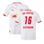RB Leipzig Lukas Klostermann 16 Home Trikot 2025-2026