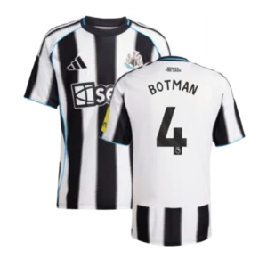 Newcastle United Sven Botman 4 Home Trikot 2025-2026