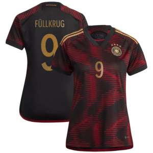 Frauen Deutschland Niclas Füllkrug 9 Away Trikot WM 2022