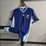 Argentinien Away Retro Trikot WM 1998