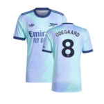 Arsenal Martin Odegaard 8 Third Trikot 2024-2025