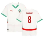 Marokko Adel Taarabt 8 Away Trikot 2024-2025
