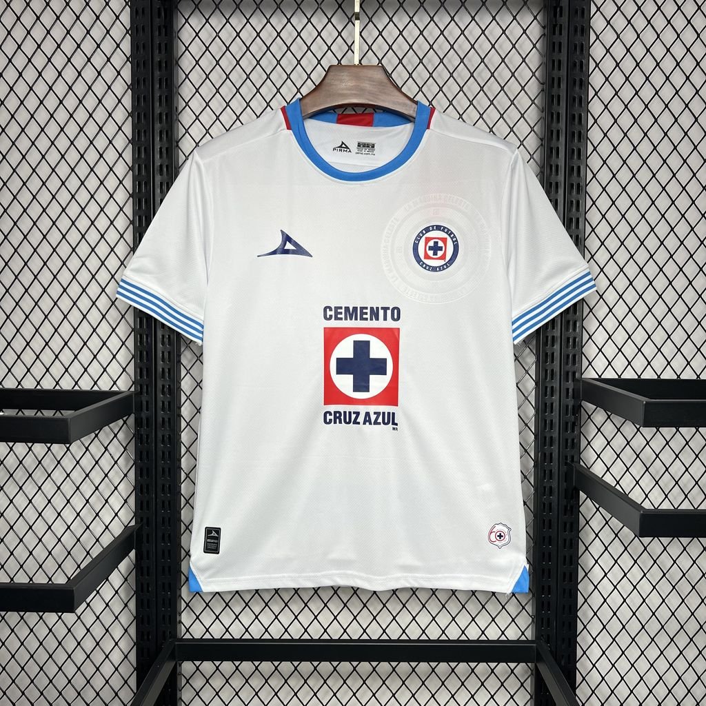 Cruz Azul Away Trikot 2024-2025 - Weiß Cruz Azul Away Trikot 2024-2025 - Weiß