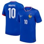 Frankreich Kylian Mbappé 10 Home Trikot EM 2024