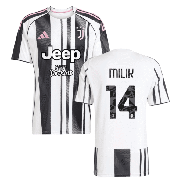 Juventus Arkadiusz Milik 14 Home Trikot 2025-2026