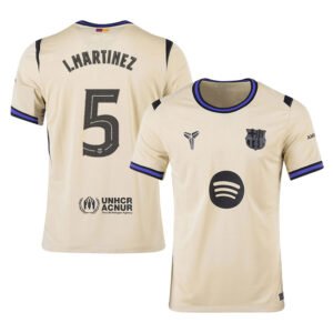 FC Barcelona Iñigo Martínez 5 Away Trikot 2025-2026