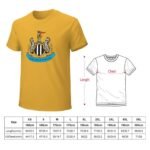 Newcastle United Core Stretch Slim Cneck Gildan Tee T-Shirt Herren