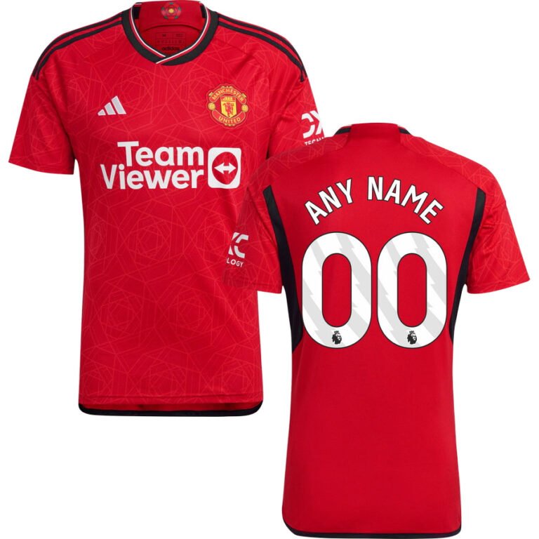 Manchester United Home Trikot 2023-2024 ( Aufdruck Dein Name )