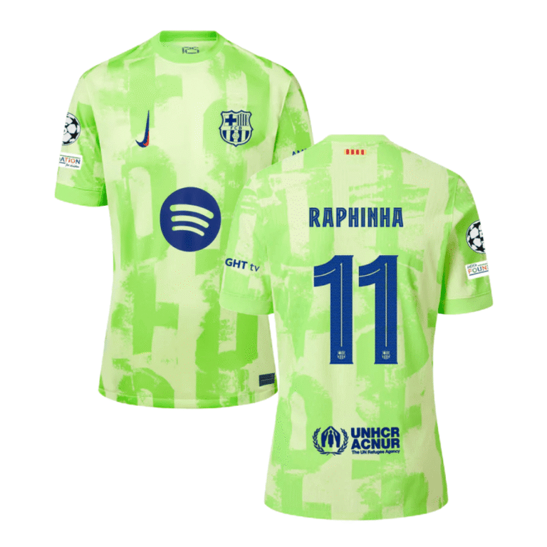 FC Barcelona Raphinha 11 Third Trikot Kinder Mini Kit 2024-2025