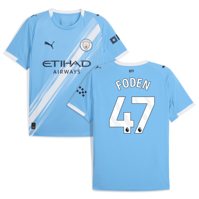 Manchester City Phil Foden 47 Home Trikot 2025-2026