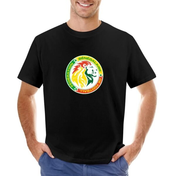 Senegal Stretch Slim Cneck Gildan Tee T-Shirt Herren