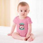 FC Liverpool Baby Bodysuit Strampler Schlafanzug Mit Kurzen Ärmeln