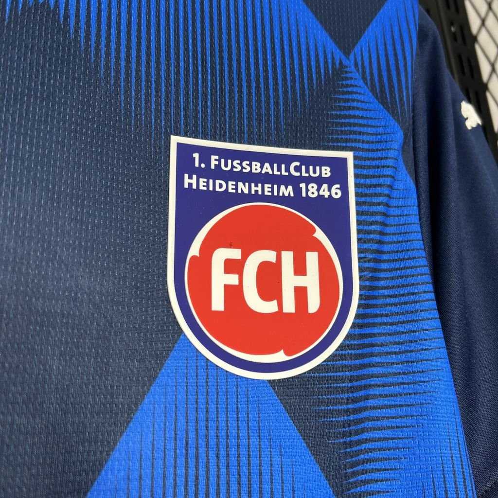 FC Heidenheim Away Trikot 2024-2025 - Blau FC Heidenheim Away Trikot 2024-2025 - Blau