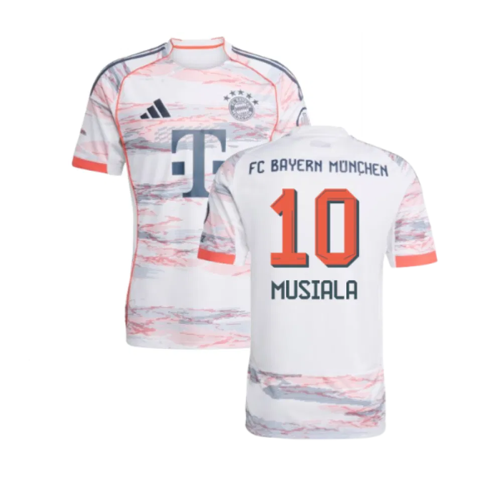 FC Bayern München Jamal Musiala 10 Away Trikot 2025-2026 FC Bayern München Jamal Musiala 10 Away Trikot 2025-2026