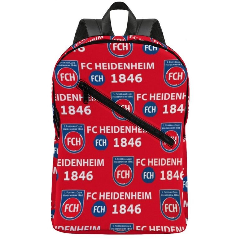 FC Heidenheim Unisex Backpack Rucksack Outdoor Wanderrucksack