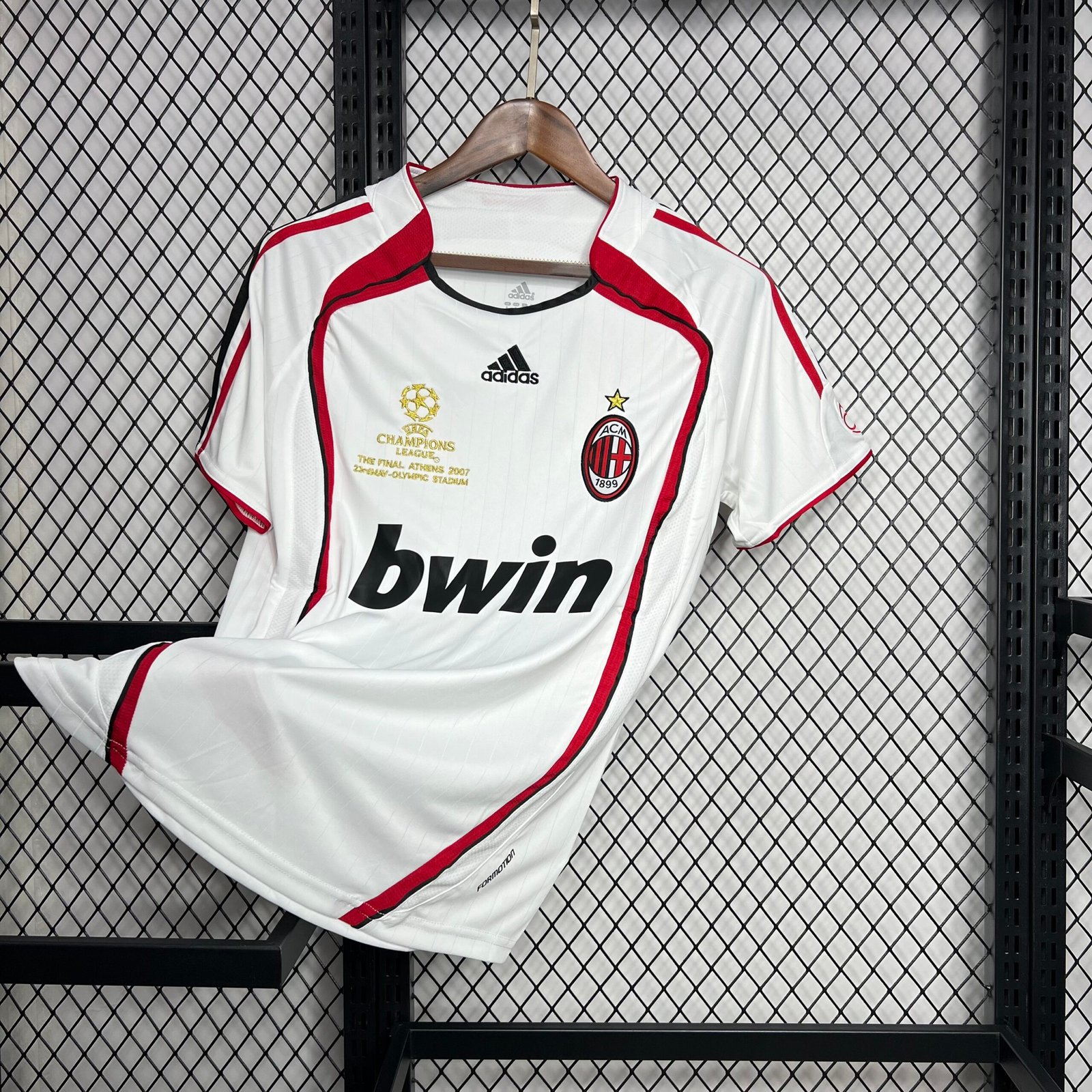 AC Mailand Away UCL Finals Retro Trikot 2006-2007 AC Mailand Away UCL Finals Retro Trikot 2006-2007