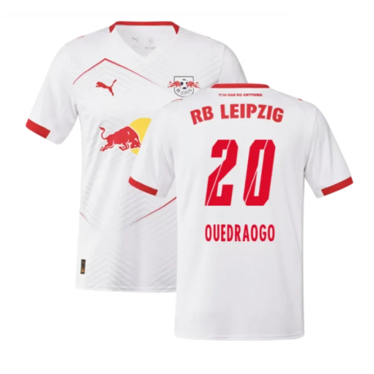 RB Leipzig Assan Ouédraogo 20 Home Trikot 2025-2026