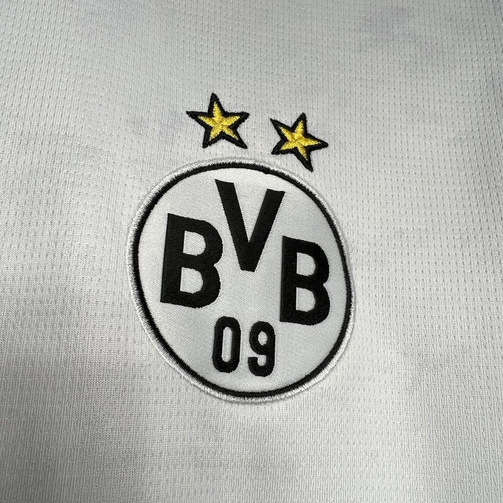 Borussia Dortmund Third UCL Trikot 2024-2025 - Weiß Borussia Dortmund Third UCL Trikot 2024-2025 - Weiß