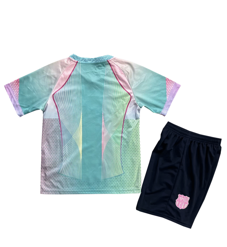 FC Barcelona Konzept Sondertrikot Kinder Mini Kit 2025-2026 - Blau
