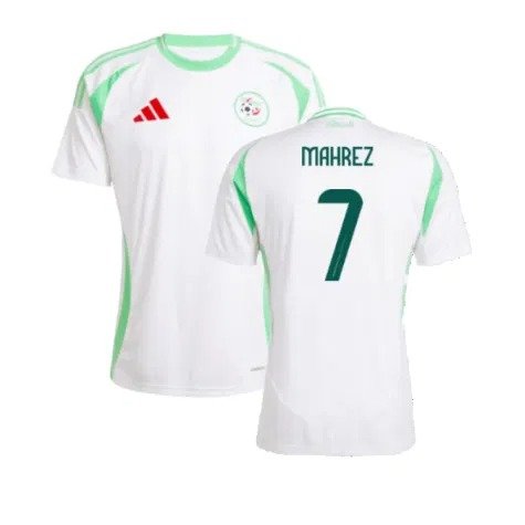 Algerien Riyad Mahrez 7 Home Trikot 2024-2025