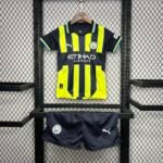 Man City Erling Haaland 9 Auswärtstrikot Kinder Mini Kit 2024-2025