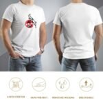 FC Köln Core Stretch Slim Cneck Gildan Tee T-Shirt Herren