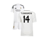 Real Madrid Aurélien Tchouaméni 14 Heimtrikot Kinder 2024-2025