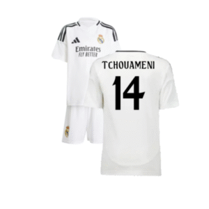 Real Madrid Aurélien Tchouaméni 14 Heimtrikot Kinder 2024-2025