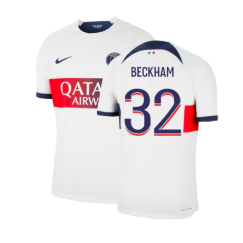 Paris Saint-Germain David Beckham 32 Away Trikot 2023-2024 Paris Saint-Germain David Beckham 32 Away Trikot 2023-2024