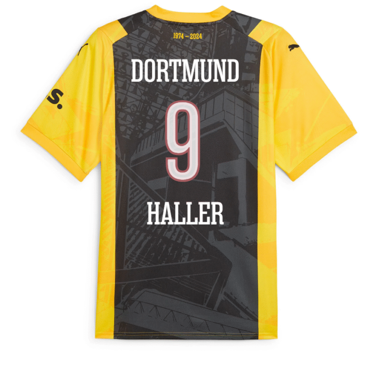 Borussia Dortmund Sébastien Haller 50-jährige Jubiläum Sondertrikot 2023-2024