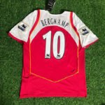 Arsenal Dennis Bergkamp 10 Retro Home Trikot 2004-2005