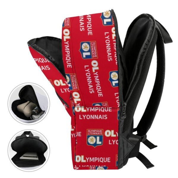 Olympique Lyonnais Unisex Backpack Rucksack Outdoor Wanderrucksack