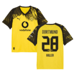 Borussia Dortmund Sébastien Haller 28 Home Trikot 2025-2026