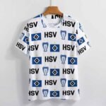 Hamburger SV 3D Vollständig Druck Kurzarm T-Shirts Beiläufige Tee Tops
