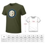 Inter Mailand Core Stretch Slim Cneck Gildan Tee T-Shirt Herren